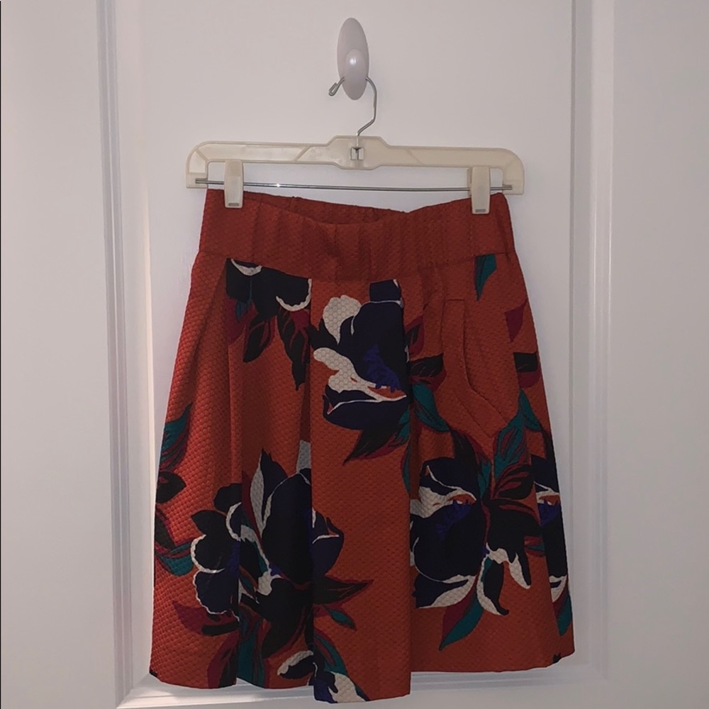 Maeve print skirt.